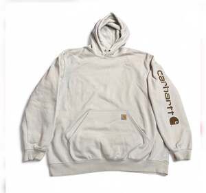 Carhartt Midweight Sleeve Logo Loose Fit Hoodie Birch 2XL